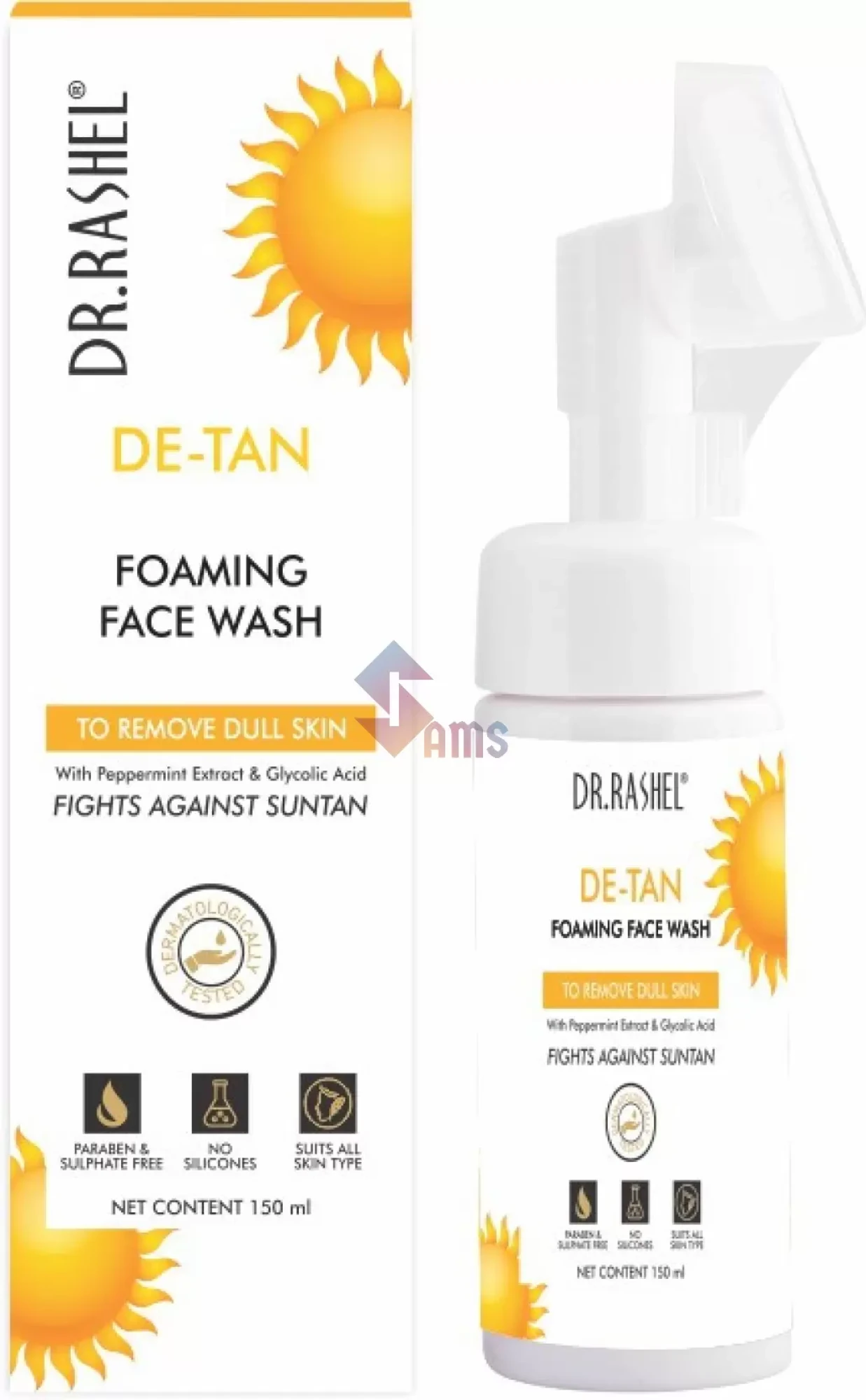 Dr rashel D Tan Foaming Face wash.webp